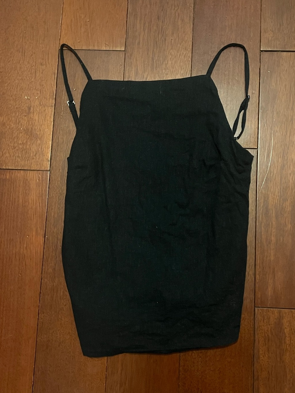 Abercrombie & Fitch Black High Neck Open Back Top